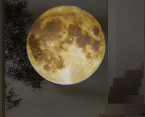 벽에 비추면 달이 보이는 감성 달 프로젝터